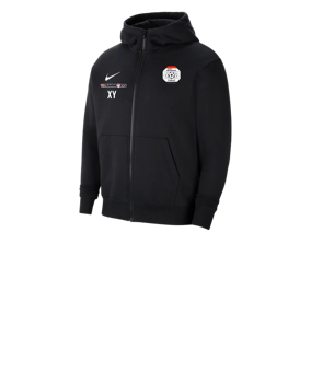 Nike Park 20 Fleece Kapuzenjacke Kids Schwarz F010