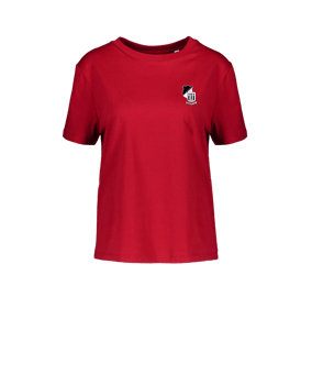 Merch Muser T-Shirt Women Red | #logo4c