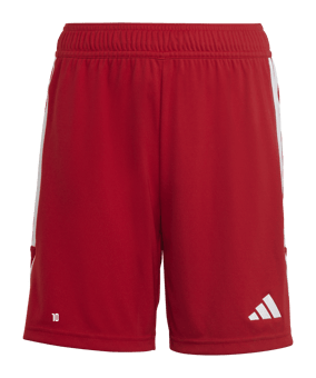 adidas Tiro 23 Short Kids Rot Weiss