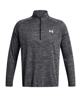 Under Armour Tech Textured 1/2 Zip Top Schwarz F001 - schwarz