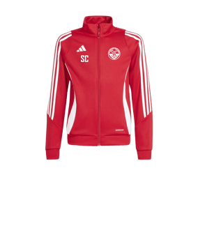 adidas Tiro 24 Trainingsjacke Kids Rot Weiss