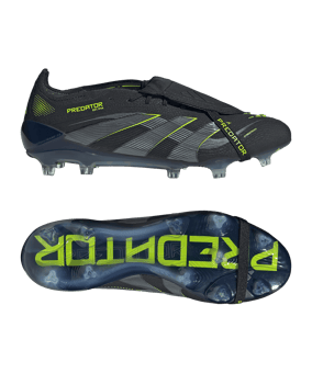 adidas Predator Elite FT FG Electric Stealth Schwarz - schwarz