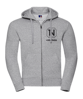 TV NEULER Hoodie Jacke rotundweiss (LOX) - grau