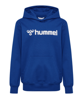 Hummel GO 2.0 LOGO Hoody Kids Blau F7045 - blau