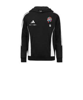 adidas Tiro 24 Hoody Schwarz Weiss