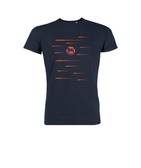 Merch Creator 2.0 T-Shirt Navy Blue | #lines