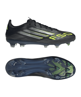 adidas F50 Pro FG Electric Stealth Schwarz - schwarz