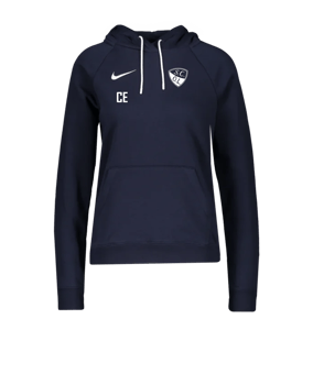 Nike Park 20 Fleece Hoody Damen Blau Weiss F451