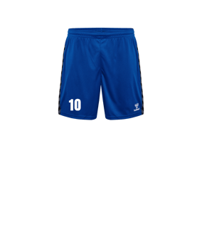 Hummel hmlAUTHENTIC Poly Short Blau F7045