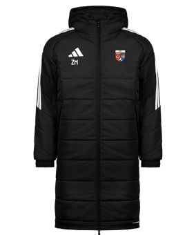 adidas Tiro 26 Winterjacke Long Schwarz
