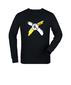 Merch Roller Sweatshirt Black | #cross