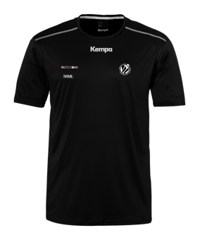 Kempa Poly T-Shirt Schwarz F006