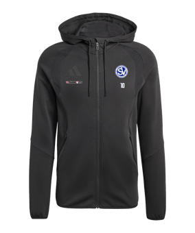 adidas Tiro Travel Hoody Schwarz