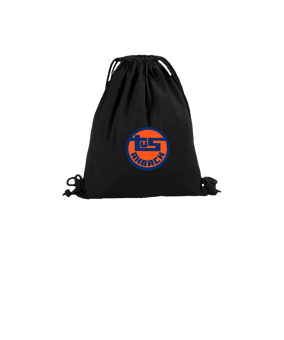 Merch Organic Premium Cotton Gymsack Black | logo4c