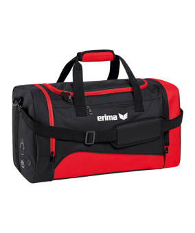Erima Club 1900 2.0 Sportsbag misura M rosso nero - rosso