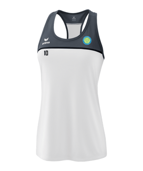 Erima Change by Tanktop Damen Weiss Grau