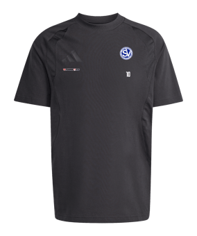 adidas Tiro Travel T-Shirt Schwarz
