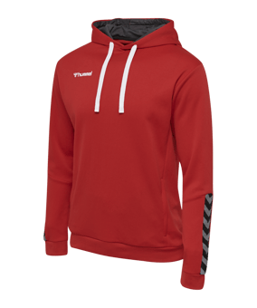 Hummel Authentic Poly Hoody Rot F3062 - rot