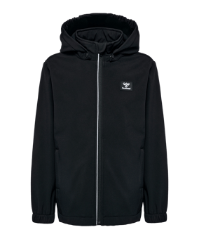 Hummel Mars Softshell Jacke Kids Schwarz F2001 - schwarz