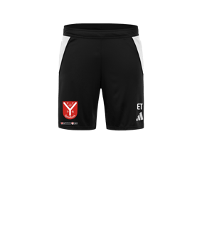 adidas Tiro 24 Trainingsshort Schwarz Weiss (Reißverschlusstaschen seitlich)