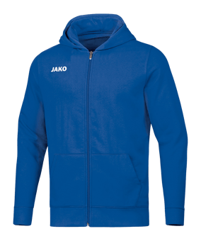 JAKO Base Kapuzenjacke Kids Blau F04
