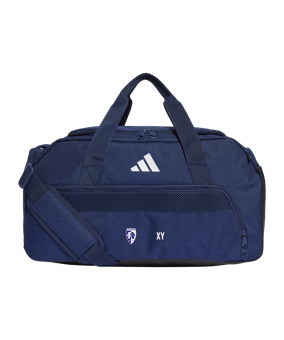 adidas Tiro League Duffel Bag Gr. S Blau Schwarz
