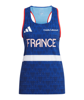 adidas équipe Tanktop femmes bleu - bleu