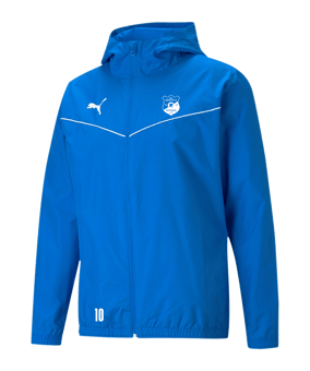 PUMA teamRISE Allwetterjacke Blau F02