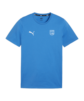 PUMA teamGOAL Casuals T-Shirt Blau F02