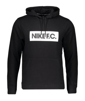 Nike F.C. Fleece Hoody Schwarz F010 - schwarz