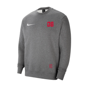 Nike Park 20 Fleece Sweatshirt Grau Weiss F071