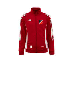 adidas Tiro 24 Trainingsjacke Kids Rot Weiss