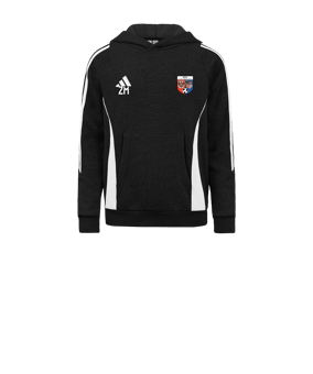 adidas Tiro 24 Hoody Schwarz Weiss