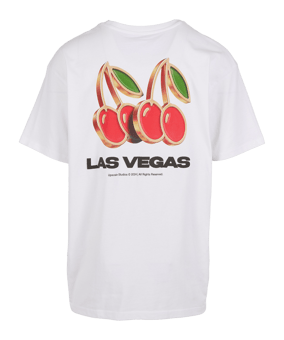 Mister Tee Gamblingital O T-Shirt Weiß - weiss