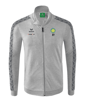 Erima Essential Team Tracktop Jacke Kids Hellgrau