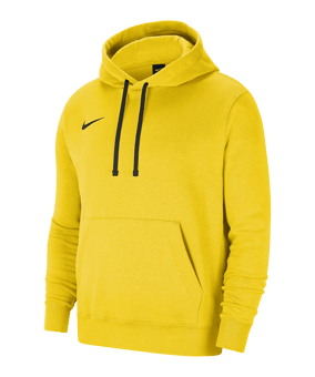 Nike Park 20 Fleece Hoody Gelb Schwarz F719 - gelb