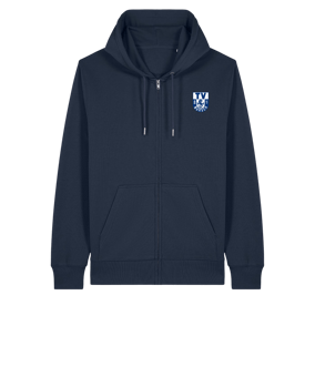 11tsmerch Merch Connector 2.0 Zip Sweatjacke French Navy  | #logo4c
