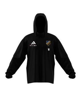 adidas Entrada 26 Regenjacke Schwarz