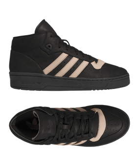 adidas Originals Rivalry Mid Chapter 1 Schwarz - schwarz