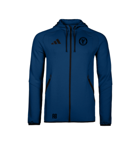 adidas Tiro Travel Hoody Dunkelblau
