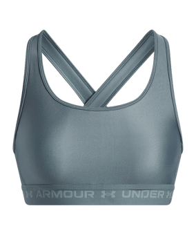 Under Armour Crossback Mid Sport-BH Damen Blau F587 - blau