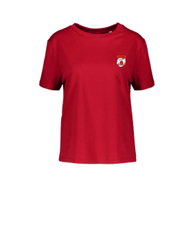 Merch Muser T-Shirt Women Red | #justlogo4c
