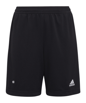 adidas Entrada 22 Trainingsshort Kids Schwarz
