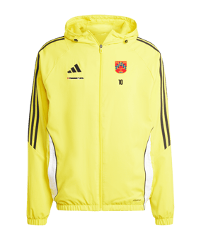 adidas Tiro 24 Windbreaker Gelb Weiss Schwarz