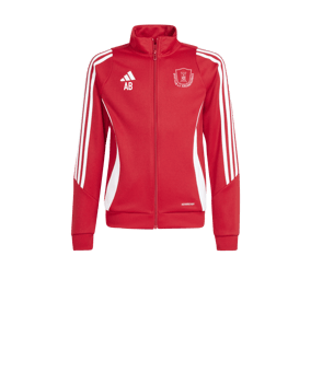 adidas Tiro 24 Trainingsjacke Kids Rot Weiss