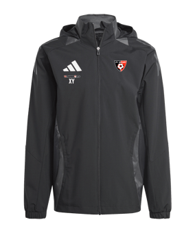adidas Tiro 24 Competition Allwetterjacke Schwarz