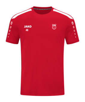 JAKO Power Trikot Kids Rot Weiss F100
