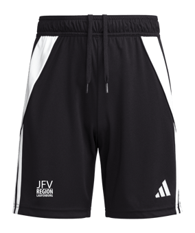 adidas Tiro 24 Short Kids Schwarz Weiss