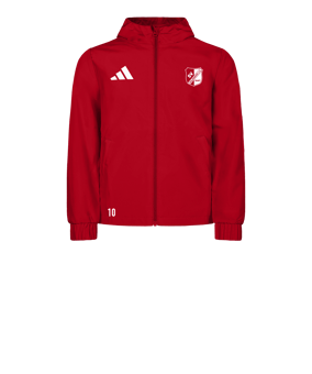 adidas Entrada 26 Jacke Kids Rot