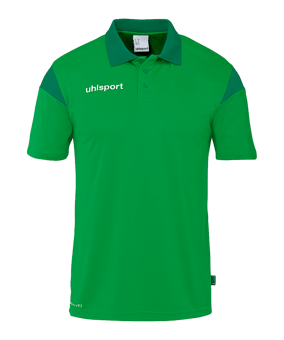 uhlsport Squad 27 Polo Kids Grün F90 - gruen